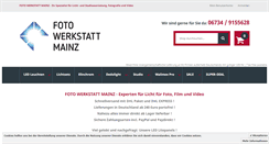 Desktop Screenshot of foto-werkstatt-mainz.de